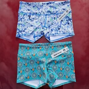 Tough Mode Apparel Women's Compression Shorts, Volleyball, Bundle Of 7,  Medium